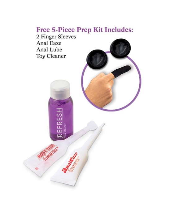 Anal Fantasy Collect. Anal Fantasy Collection Flexa Pleaser Power Beads - krāsa melna