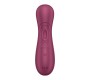 Satisfyer Pro 2 Gen 3 šķidrā gaisa tehnoloģija sūkšanas un vibrācijas vīna sarkanā krāsā