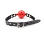 Latetobed Bdsm Line Ball Gag Breathable Black/Red