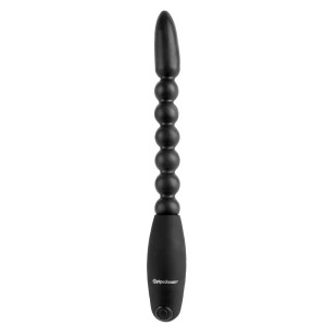Anal Fantasy Collect. Anal Fantasy Collection Flexa Pleaser Power Beads - krāsa melna