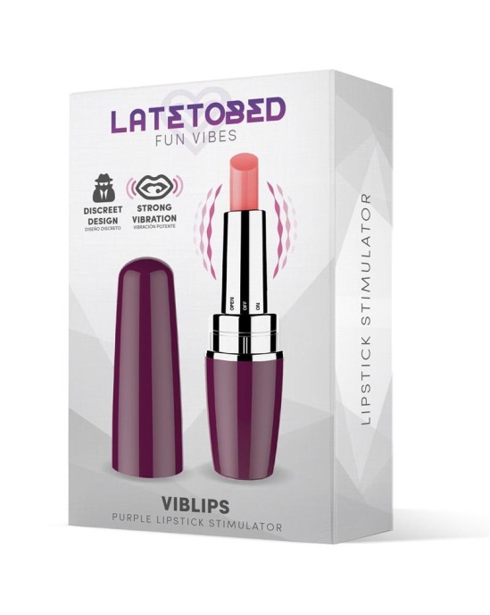 Latetobed Viblips lūpu krāsas stimulators violets