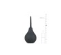 Easytoys Black Anal Douche -125ml Medium