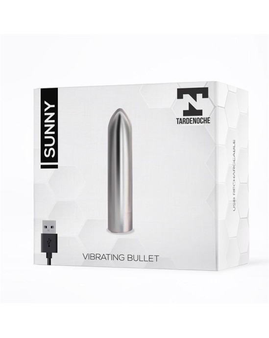 Tardenoche Sunny Vibrating Bullet USB uzlādējams ūdensizturīgs