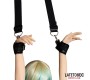 Latetobed Bdsm Line Door Swing Nylon Bind Neoprene Wrist Cuffs