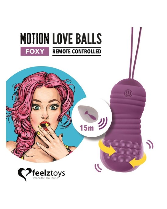 Feelztoys Remote Controlled Motion Love Balls Foxy