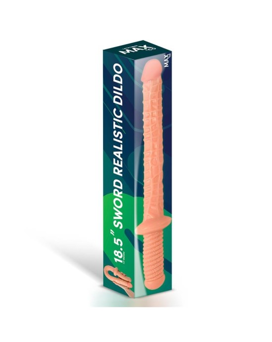 Max & Co Blade Realistic Dildo Sword 18.5 Flesh