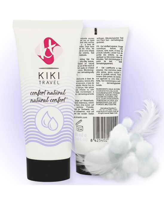 Kikí Travel CONFORT NATURAL LUBRIKANTS 50 ML