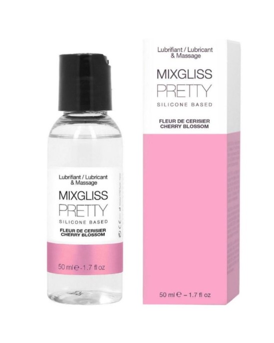 Mixgliss PRETTY SILIKONA LUBRIKANTS ĶIRŠU ZIEDI 50 ML