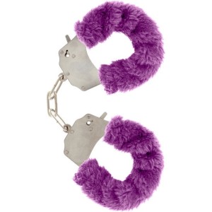 Toyjoy FURRY FUN CUFFS BONDAGE PURPLE