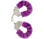 Toyjoy FURRY FUN CUFFS BONDAGE PURPLE