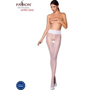 Passion Woman Garter & Stock PASSION - TIOPEN 008 STOCKING WHITE 3/4 (30 DEN)