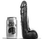 All Black SOFT BLACK REALISTIC DILDO 20 CM