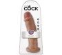 King Cock REALISTIC PENIS 24 CM CARAMEL