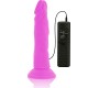 Diversia FLEXIBLE VIBRATING Dildo 23 CM - violets