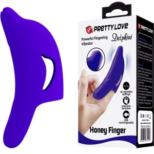 Pretty Love Flirtation Pirksta vibrators zils