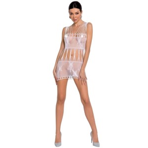 Passion Woman Bodystockings PASSION WOMAN BS090 WHITE BODYSTOCKING VIENS IZMĒRS