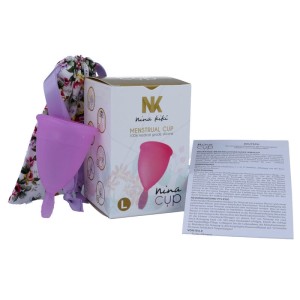 Nina Kikí NINA CUP MENSTRUAL CUP SIZE PURPLE L