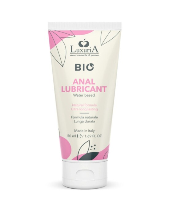 Intimateline Luxuria BIO ANĀLAIS LUBRIKANTS UZ ŪDENS BĀZES 50 ML