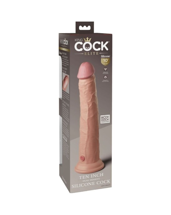 King Cock ELITE - REĀLISTS SILIKONA DILDO 25,4 CM