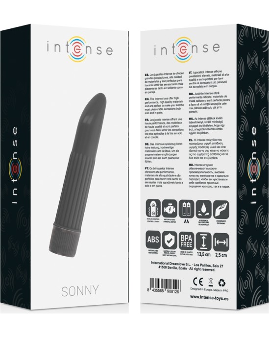 Intense Fun Stimulējošs vibrators melns