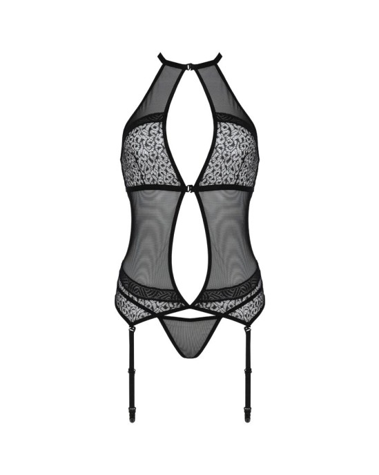 Passion Woman Corsets PASSION - SATARA Korsete EROTIC LINE Melna S/M