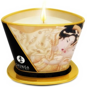 Shunga Candles SHUNGA - MINI GRIEŠANĀS AR SVĒTĪBU VANIĻAS MASĀŽAS SVECE 170 ml