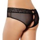 Queen Lingerie CROTHLESS PANTIES S/M