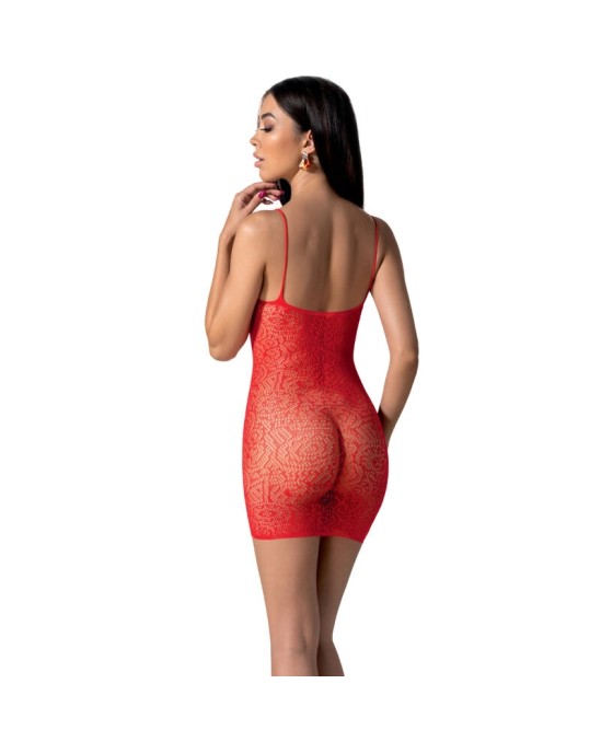 Passion Woman Bodystockings PASSION - BS096 RED BODYSTOCKING ONE SIZE