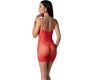 Passion Woman Bodystockings PASSION - BS096 RED BODYSTOCKING ONE SIZE