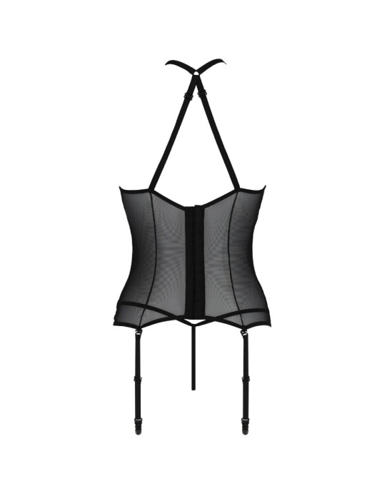 Passion Woman Corsets PASSION - SATARA CORSET EROTIC LINE BLACK S/M