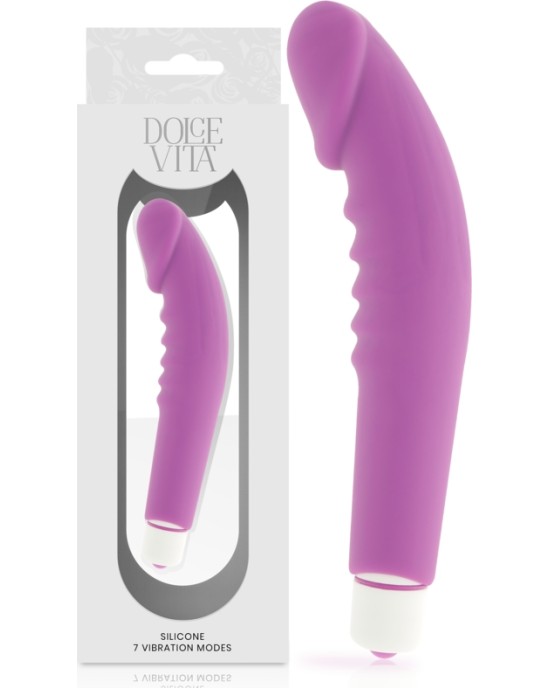 Dolce Vita Stimulējošs vibrators violets