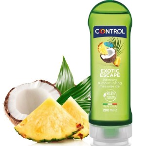 Control Lubes KONTROLE - 2EN1 MASSAGE & PEASURE EXOTIC 200ML