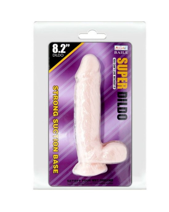 Baile Dildos BAILE SUPER DILDO REĀLISTS DILDO MĪSTA 21,5 CM