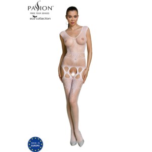 Passion Woman Bodystockings PASSION - ECO COLLECTION ТЕЛЕНЬ-ЧУЛКИ ECO BS014 БЕЛЫЙ