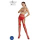 Passion Woman Garter & Stock PASSION - ECO COLLECTION BODYSTOCKING ECO S005 RED