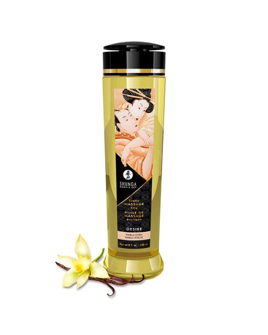 Shunga Oils SHUNGA - DESIRE EROTISKĀ MASĀŽAS EĻĻA 240 ML