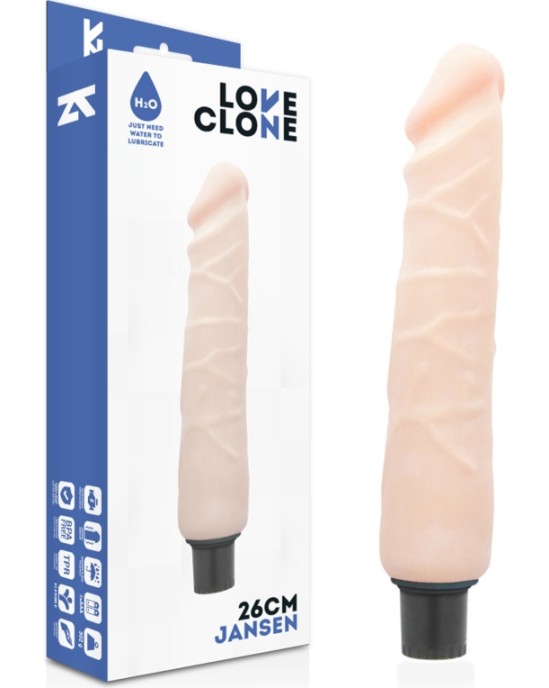 Loveclone ДОНГ JANSEN SELF LUBRICATION FLESH 26 СМ