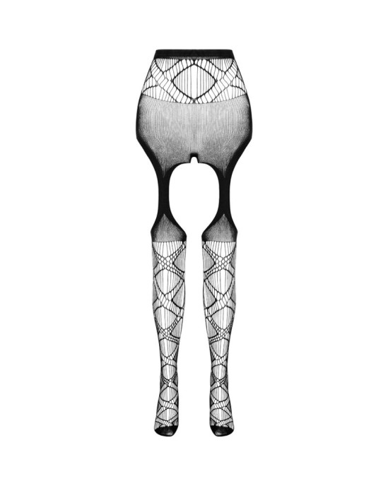 Passion Woman Garter & Stock PASSION - EKO KOLEKCIJA BODYSTOCKING ECO S005 RED