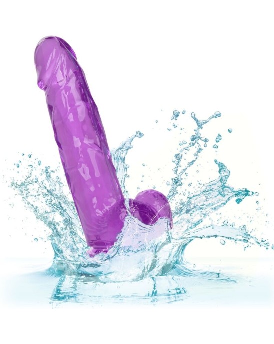 California Exotics CALEX IZMĒRS QUEEN DILDO - PURPULS 15,3 CM