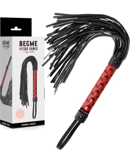 Begme Red Edition BEGME - RED EDITION VEGAN LEATHER FLOGGER