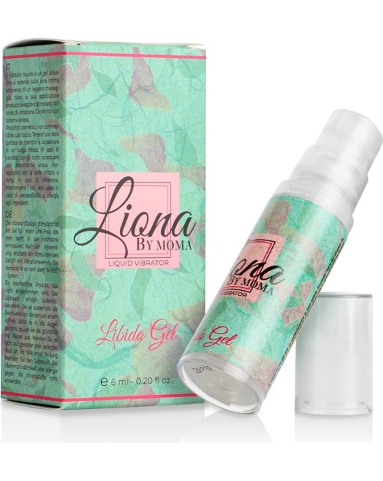 Liona By Moma ŠĶIDRAIS VIBRATORS LIBIDO GELS 6 ML