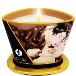 Shunga Candles SHUNGA - MINI GRIEŠANĀS SVĒTĪBĀ ŠOKOLĀDES MASĀŽAS SVECE 170 ML