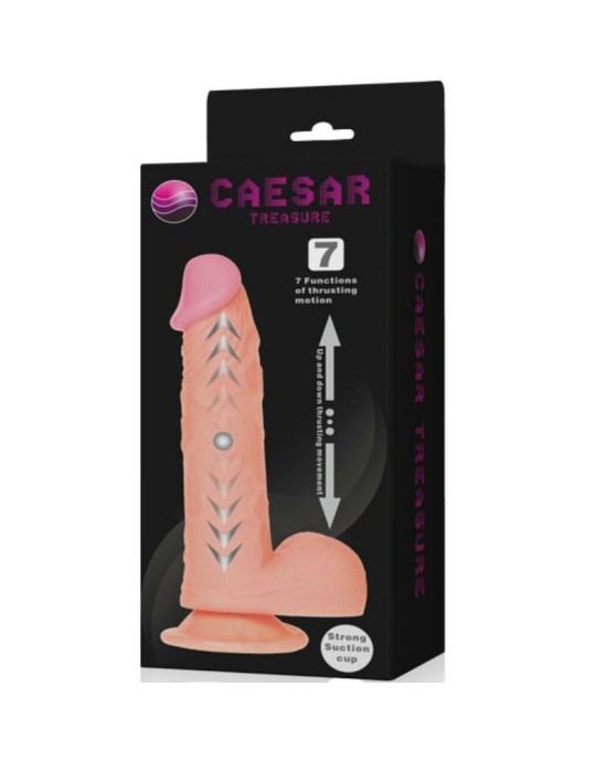 Baile Vibrators CAESAR TREASURE РЕАЛИСТИЧЕСКИЙ ДИЛДО С ФУНКЦИЕЙ ПОДЪЕМА И ВНИЗА