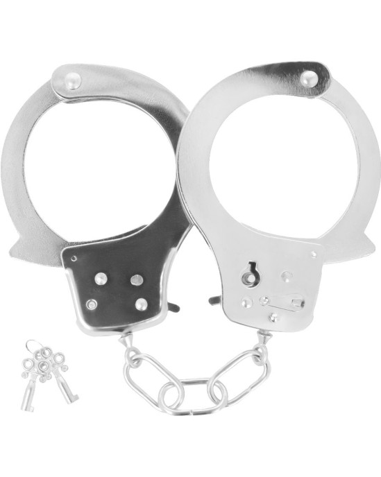 Darkness Bondage DARKNESS - METAL ANKLE HANDCUFFS WITH KEYS