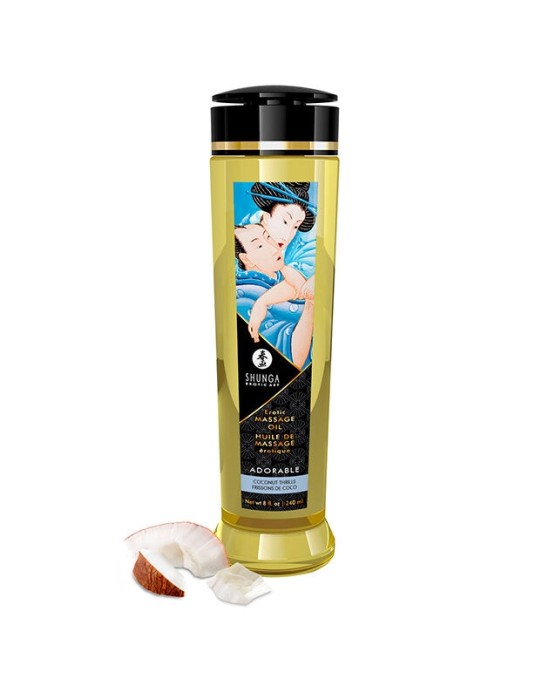 Shunga Oils SHUNGA - ADORABLE EROTIC MASSAGE OIL 240 ML