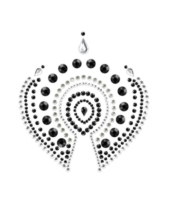 Bijoux Jewelry BIJOUX INDISCRETS FLAMBOYANT BLACK&SILVER