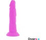 Diversia FLEXIBLE VIBRATING Dildo 23 CM - violets