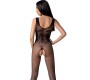 Passion Woman Bodystockings PASSION - BS098 BLACK BODYSTOCKING VIENS IZMĒRS