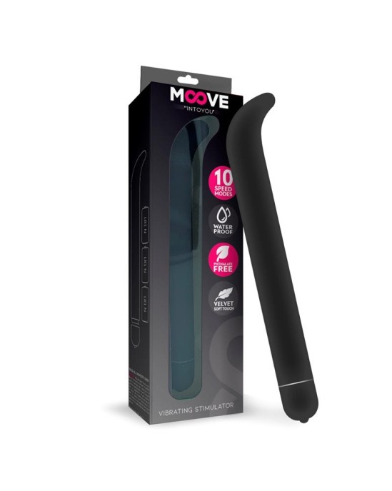 Moove Vibe Stimulator G-Spot 10 Functions Black