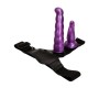 Baile Double Penetration Strap-On Purple